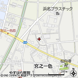 静岡県磐田市宮之一色47-4周辺の地図