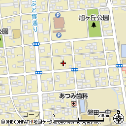 静岡県磐田市国府台28周辺の地図