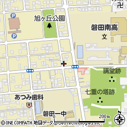 串の坊周辺の地図