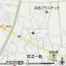 静岡県磐田市宮之一色47-3周辺の地図