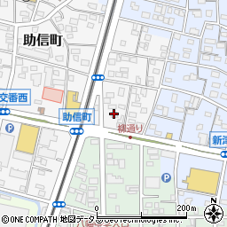 村松鐵工所　助信工場周辺の地図