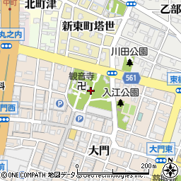 三重県津市大門31周辺の地図