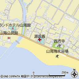 南知多温泉郷源氏香周辺の地図
