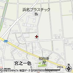 静岡県磐田市宮之一色68-1周辺の地図