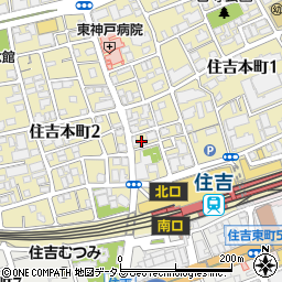 佐藤貴美枝ニットソーイングクラブ住吉店周辺の地図