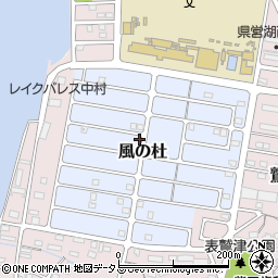 静岡県湖西市風の杜14-6周辺の地図