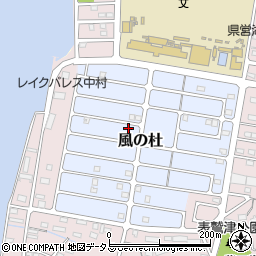 静岡県湖西市風の杜14-5周辺の地図