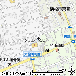 静岡県浜松市中央区和田町100周辺の地図
