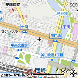 三井住友銀行杭瀬支店周辺の地図