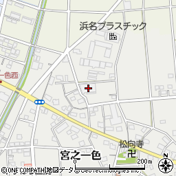静岡県磐田市宮之一色71-4周辺の地図