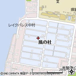 静岡県湖西市風の杜14周辺の地図