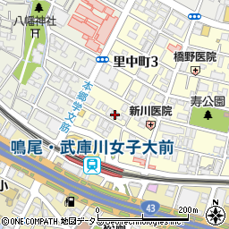 兵庫ハイツ周辺の地図