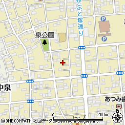 静岡県磐田市国府台87-38周辺の地図