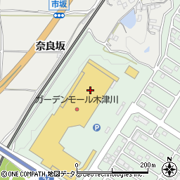 木津川市　木津子育て支援センター周辺の地図
