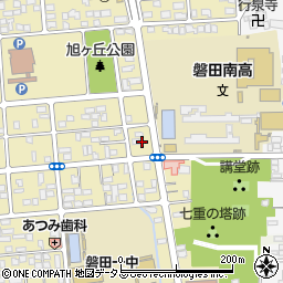 静岡県磐田市国府台35周辺の地図