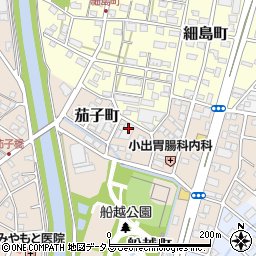 武藤染工株式会社　本社周辺の地図
