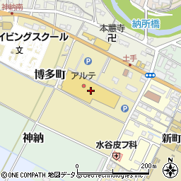 ＤＣＭ津新町店周辺の地図
