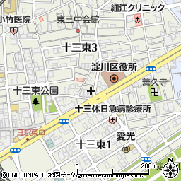 マルコ楽志堂周辺の地図