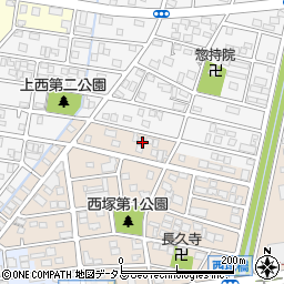 静岡県浜松市中央区西塚町326周辺の地図
