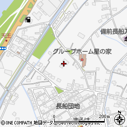 岡山県瀬戸内市長船町長船周辺の地図