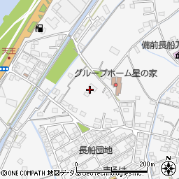 岡山県瀬戸内市長船町長船周辺の地図
