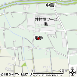 愛知県豊橋市中原町地歩周辺の地図