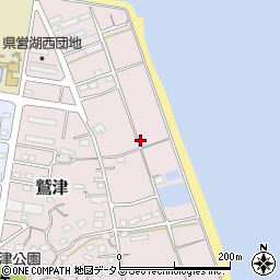 静岡県湖西市鷲津2497周辺の地図