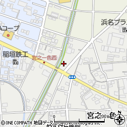 静岡県磐田市宮之一色5-1周辺の地図