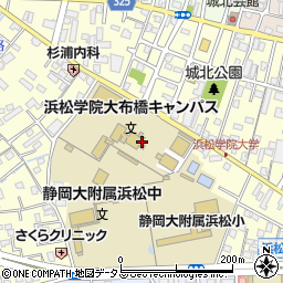 浜松学院大学周辺の地図