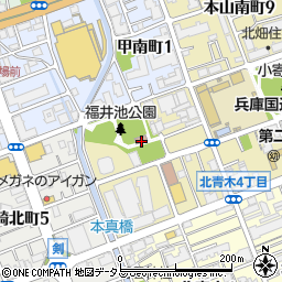 神戸市立社会福祉施設福池地域福祉センター周辺の地図