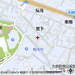 豊橋二川福音教会周辺の地図