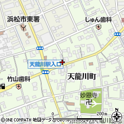 タイムズ浜松天龍川町駐車場周辺の地図