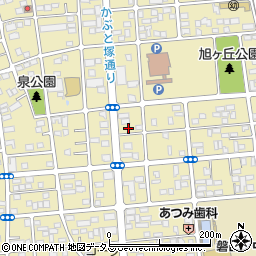 静岡県磐田市国府台30-10周辺の地図