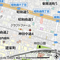 タイムズ神田北通駐車場周辺の地図
