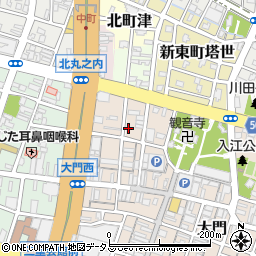三重県津市大門33-5周辺の地図