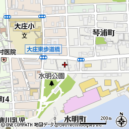 兵庫県尼崎市水明町31周辺の地図