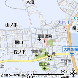愛知県知多郡南知多町大井江崎周辺の地図