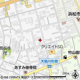 静岡県浜松市中央区和田町77周辺の地図