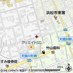 静岡県浜松市中央区和田町88周辺の地図