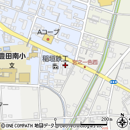 静岡県磐田市宮之一色1231周辺の地図
