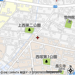 株式会社アウンズ・ヤナギハラ　西塚店周辺の地図