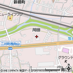 キャタピラーウエストジャパン株式会社　豊橋支店周辺の地図