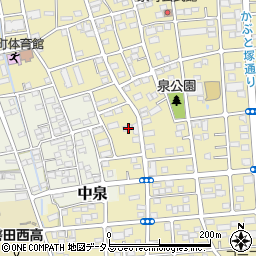 静岡県磐田市国府台548周辺の地図