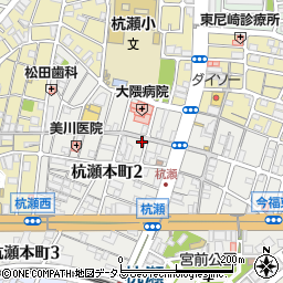 成田水産周辺の地図