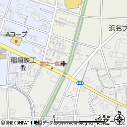 静岡県磐田市宮之一色7周辺の地図