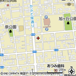 静岡県磐田市国府台30周辺の地図