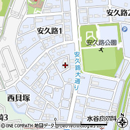 ふじがおかデイサービス磐田安久路周辺の地図