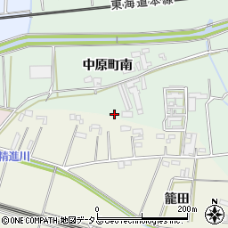 愛知県豊橋市中原町丸山周辺の地図