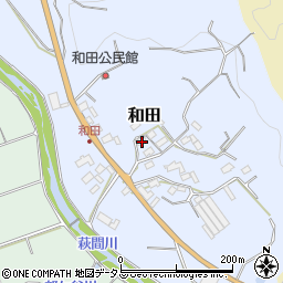 静岡県牧之原市和田122周辺の地図