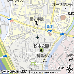大阪府門真市ひえ島町3-4周辺の地図